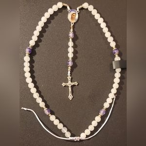 SOLD* Adjustable Crystal Beaded Rosary